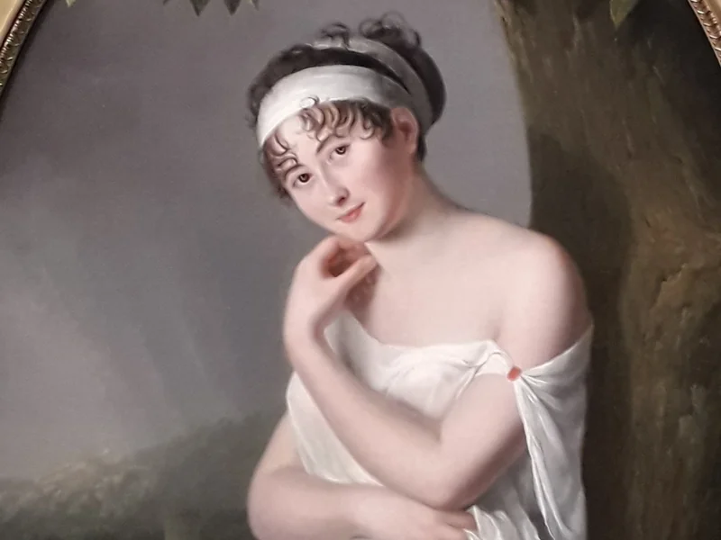 1765-Eulalie Morin - Ritratto di Juliette Récamier - Museo Nazionale delle Regge di Versailles e del Trianon